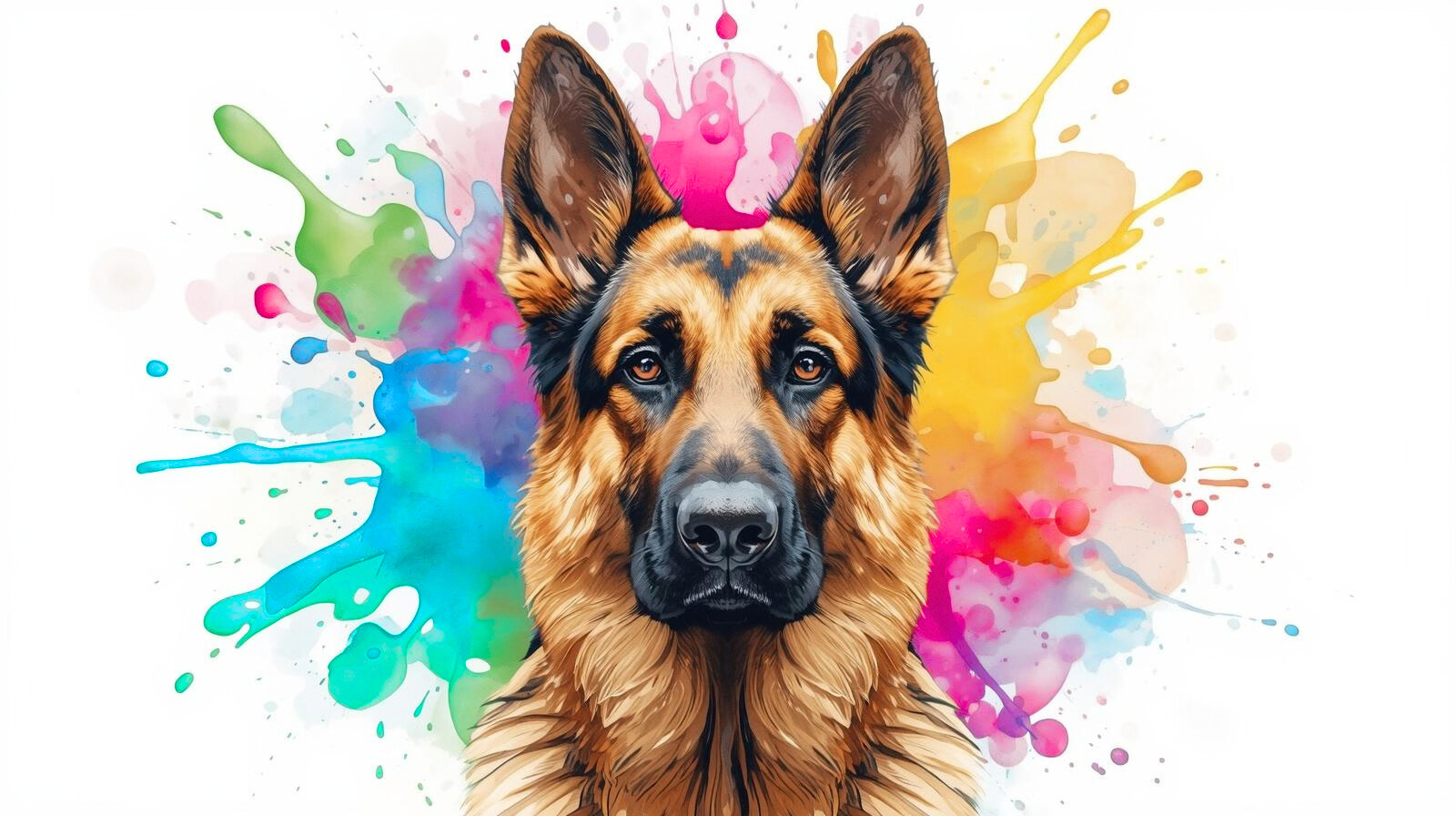 Schäferhund Tasse