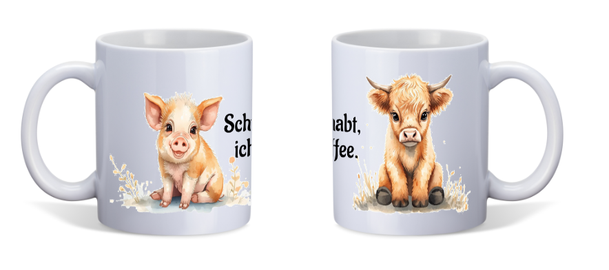Süsse Tiere Tasse
