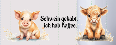 Süsse Tiere Tasse