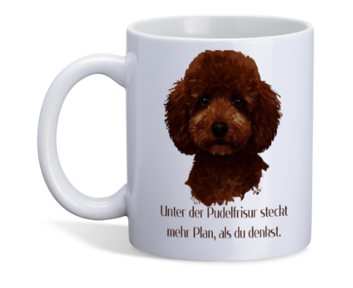 Pudel Spruch Tasse