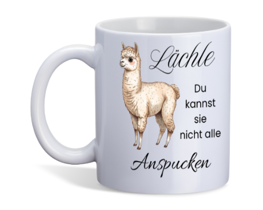 Alpaka Tasse