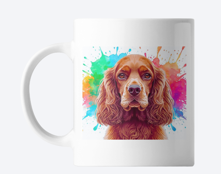 Cocker Spaniel Tasse