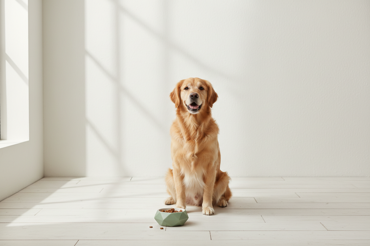 Minimalistischer Hund